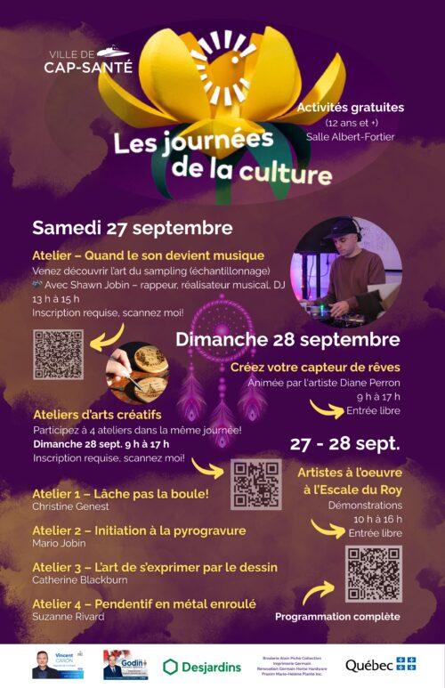 Affiche Journées de la culture