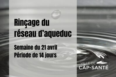 Rincage du reseau daqueduc 1