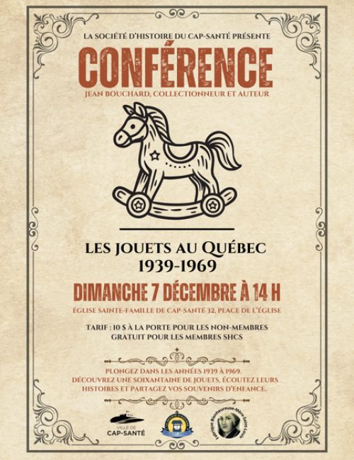 Les jouets au Québec 1939-1969